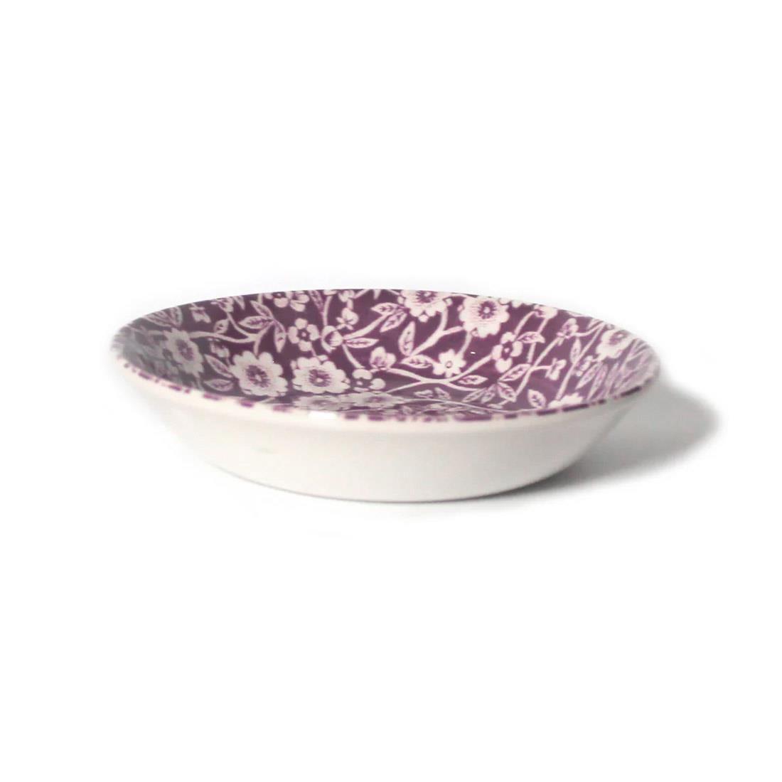 Burleigh Mulberry Calico Butter Pat